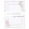12 Packs: 40 ct. (480 total) 3.5" x 4.87" Floral Flat Cards & Envelopes by Recollections™